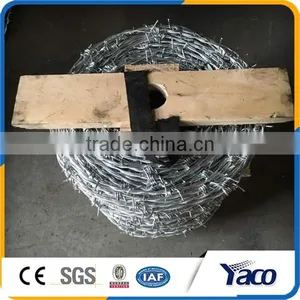 Beautiful Surface Treatment 1.57mm Hi-tensile Barbed Wire Price thumbnail-3