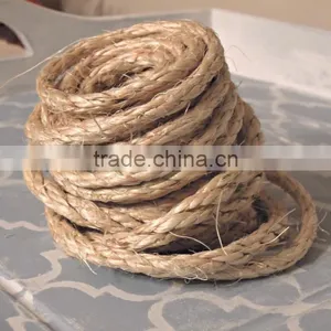 3 Strand Twisted Pure Sisal Rope Price thumbnail-1