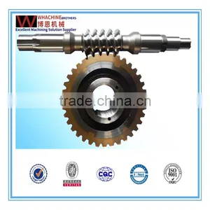 Professional Customized Brass/Steel Worm Gear and Shaft thumbnail-3