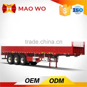 China Truck OEM Service 3 Axle Cargo Semi Trailer for Sale thumbnail-1