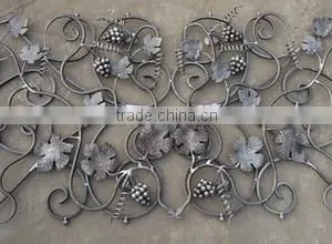 Wrought Iron Casting Flower for Gate or Windows or Stair Handrail's Decorations thumbnail-2