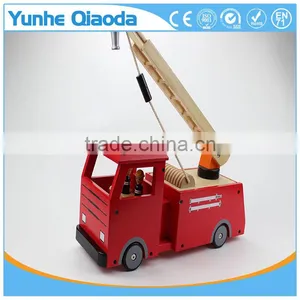 Fire Truck Toy , Extending Ladder and Water Pump Hose to Shoot Water, Bump and Go thumbnail-1