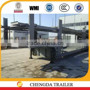 Manufacturer 2 Axles Car Carrier Semi Trailer thumbnail-4
