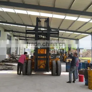 12 Ton Tough Terrain Forklift With Forklift Seat thumbnail-2