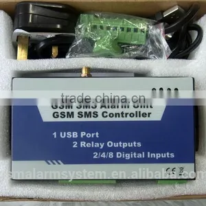GSM Sms Text Controller S140 Wireless Remote Monitoring 4 Digital Inputs and Two Relay Outputs thumbnail-1