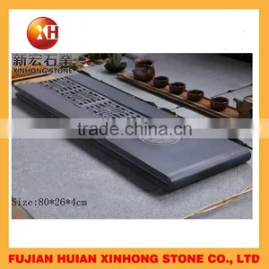 Hollow Out Drainage Mongolia White Metal Tea Tray for Hot Sale thumbnail-1