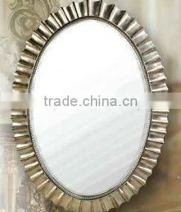 Wooden Classical Hand Carved Wall Mirror, MOQ:1PCS(B70120) thumbnail-1