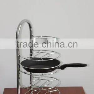 Vivinature New Design Pan Organizer Rack, With Black thumbnail-3