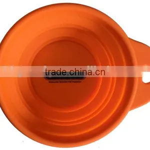 Wholesale Factory Pet's Gift Pure Silicone Dog Bowl With Custom Logo thumbnail-5