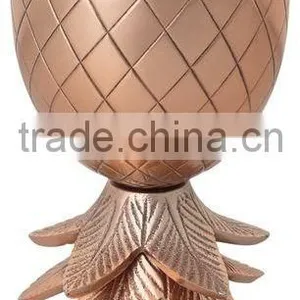 Copper Pineapple Goblet Mugs for Drinking Moscow Mule thumbnail-4