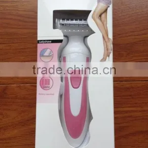 Ladie Electric Shavers Battery Operated Shaver as Seen on tv thumbnail-1