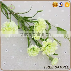 Colorful Carnation Artificial Flowers Long Stem thumbnail-2