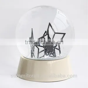 Fashion Modern Resin Star Snow Globe thumbnail-3