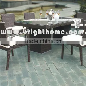 Chair and Table Set BP-355 PE Rattan Wicker Leisure Outdoor Products thumbnail-1