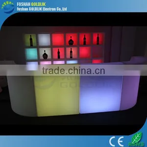 Lithium Battery Rechargeable Plastic Glowing Cool LED Bar Counter Design thumbnail-1
