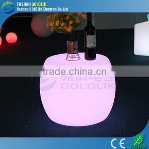 Glowing Fashionable Interactive Led Coffee Table GKW-004DR thumbnail-1