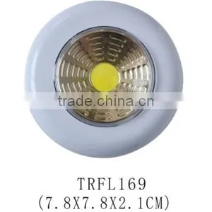 Round Shape Plastic COB Touch Light LED Push Light thumbnail-1