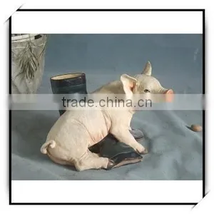 World Best Selling Products Pig Shaped Resin Decoration thumbnail-1