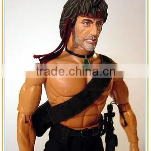 Wholesale 12'' Action Figure First Blood II Rambo Toy Model thumbnail-5