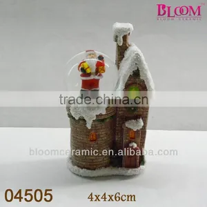 Santa Design Resin Custom Water Globe thumbnail-1
