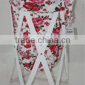 Bedroom Dirty Clothes Hamper Folding Laundry Basket thumbnail-1