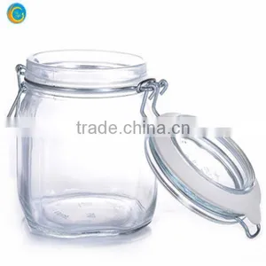 Glass Jam Jar With Screw Metal Lid thumbnail-1