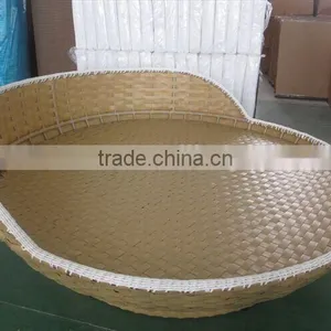 Round Rattan Outdoor Bed Outdoor Swing thumbnail-3