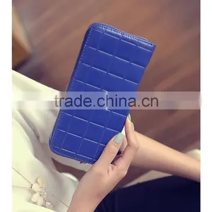 Women Long PU Leather 3 Fold Handbags Purses Clutch Wallet thumbnail-6