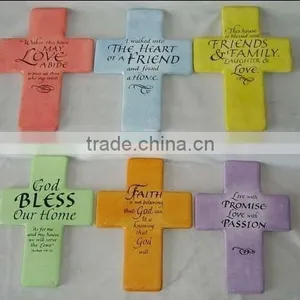 Wholesale Ceramic Figurine With Jesus Cross Design thumbnail-1
