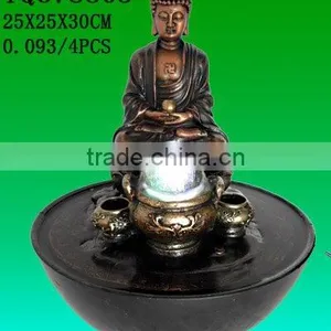 Resin Budda Fountain thumbnail-1