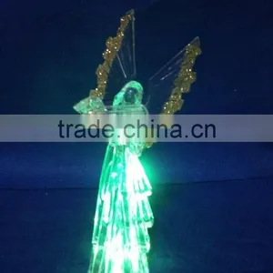 Artificial Plastic PS LED Angels Figurines Decorative thumbnail-4