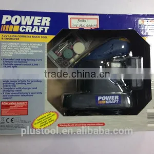 Li-ion Lithium Ion 7.2V Corldess Multi Tool & Engraver & Mini Grinder thumbnail-2