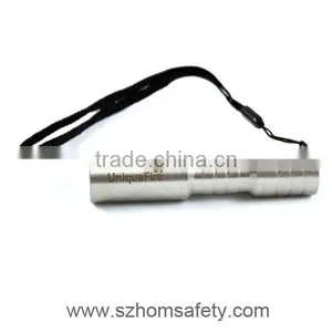 CREE XR-E Q5 Stainless Steel LED Flashlights, Handheld Pressing LED Nighting Torches thumbnail-1