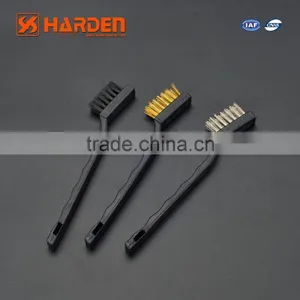 Professional Nylone Brush Steel Brish Brass Brush 3Pcs Brush Set thumbnail-1