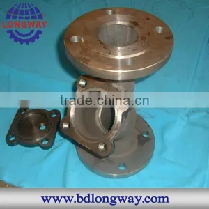 Water Treatment Pipe Fitting Cast Iron Casting,OEM Foundry Sand Molding Cast Iron Water Valve Cover Casting thumbnail-1