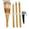 Solar Tiki Torch Light(two Bambooes) thumbnail-1