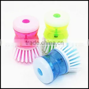 Hot Sale Pressing Washing Pan Brush Manufacturer,Made in China Kitchen Tools Washing Wok Brush,newest Design Washing Pan Brush thumbnail-1