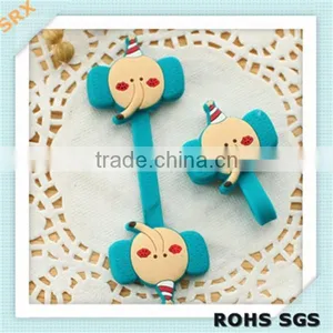 2015 DIY Pretty Cute Elephant Earphone Holder/earphone Cable Winder thumbnail-1