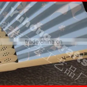 Personalized Bamboo Paper Fan Full Color Printing thumbnail-2