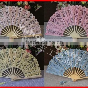Chinese Bamboo Crafts Wedding Fan thumbnail-1