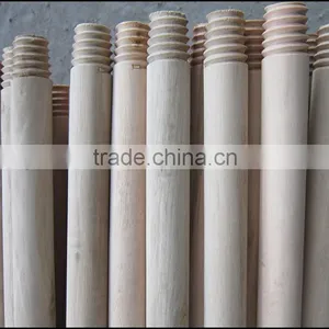 Smooth Surface Natural Wooden Stick for Broom&dustpans thumbnail-1