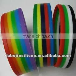 Rainbow Wrist Bands thumbnail-1