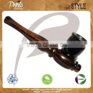Exclusive Hot Selling Manufacturer of Ebony Wood Smoking Pipe thumbnail-1