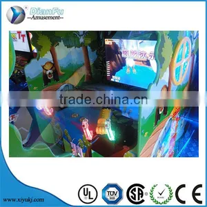 2016 New Arrived Kids Coin Operated Capsule Toys Redemption Adventure in Jungle Gun Shooting Game Machine thumbnail-3