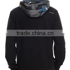 Custom Men Zipper Chimney Collar Sweatshirt thumbnail-5