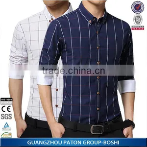 Guangzhou Factory Hot Sale Moisture Wicking Dress Shirts thumbnail-3