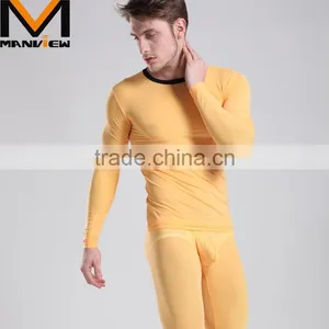 2014 Hot Sale Sexy Thin Men's Bodysuit Underwear Long Sleeve Breathable Body Shaper SM03-12 thumbnail-5