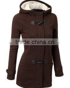 Winter Jacket Women Hooded Winter Coat Fashion Autumn Women Parka Horn Button Coats 2016 thumbnail-2