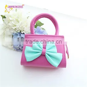 Korean Style Children Girls Handbag Beautiful Leather Baby Newest Pictures Lady Fashion Handbag thumbnail-2