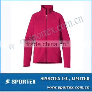 Pink Women's Full-Zip Women Fleece Polar Jacket MZ0053 thumbnail-1